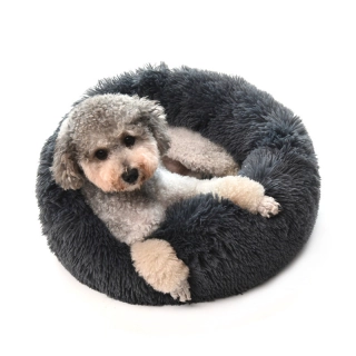 CAMA PERROS GATOS BJ HOGAR REDONDA 50 CM COLOR GRIS OSCURO GRIS_OSCURO_KENIA