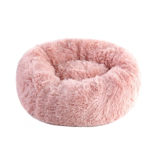 CAMA PERROS GATOS BJ HOGAR REDONDA 50 CM COLOR ROSA PALO_ROSA