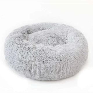 CAMA REDONDA PARA PERRO Y GATO 70CM COLOR GRIS CLARO | GRIS_CLARO
