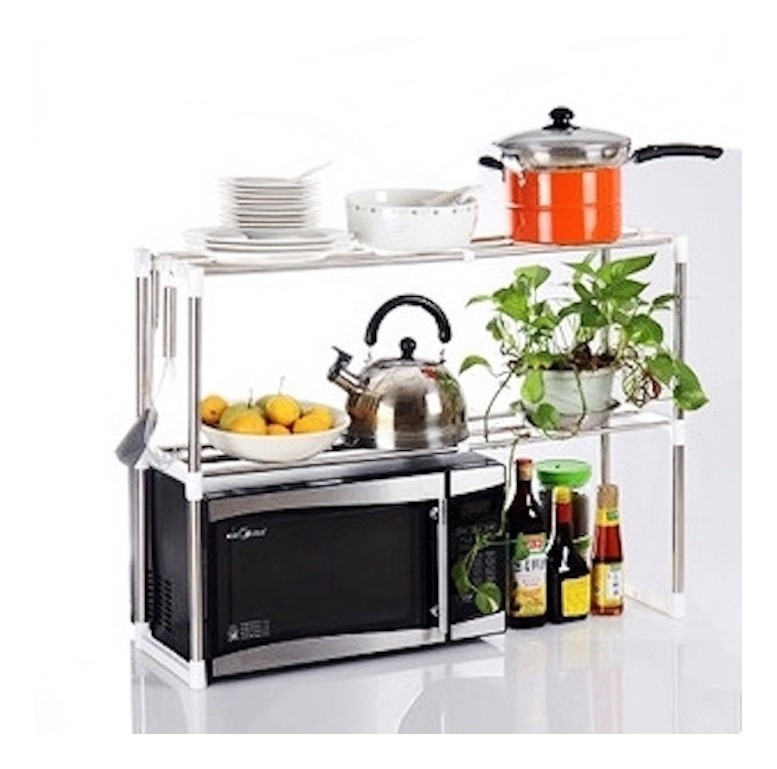 ESTANTE BJ HOGAR 5819 METAL ORGANIZADOR COCINA O BAÑO - 1