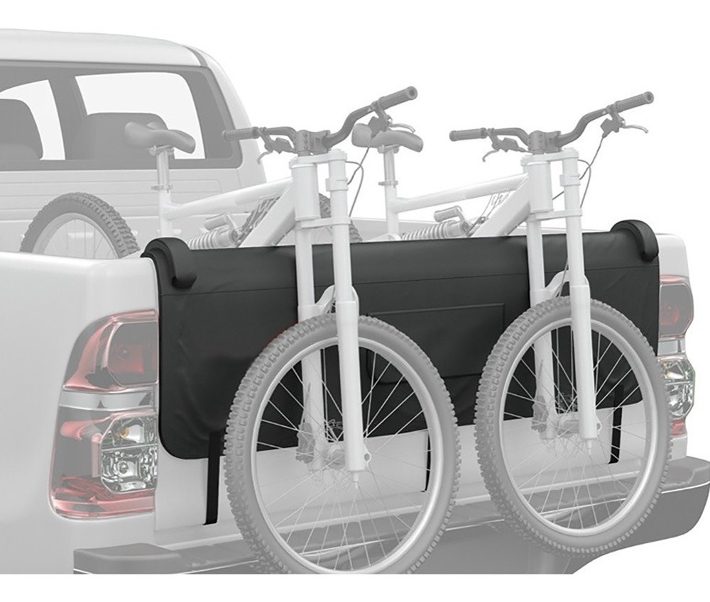 PORTA BICICLETA DE TELA PARA PICK UP EN COLOR NEGRO - 3