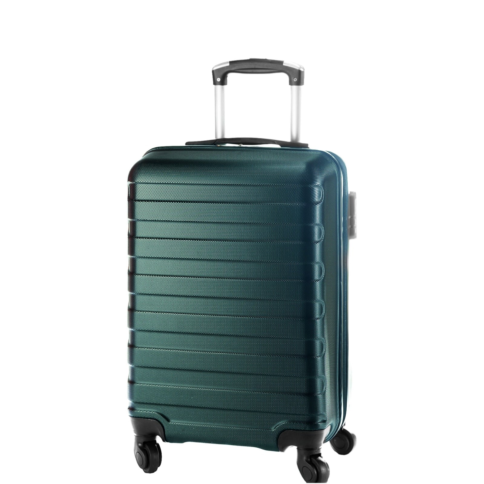 MALETAS DE VIAJE PARA CABINA VERDE OSCURO RAYA - 1