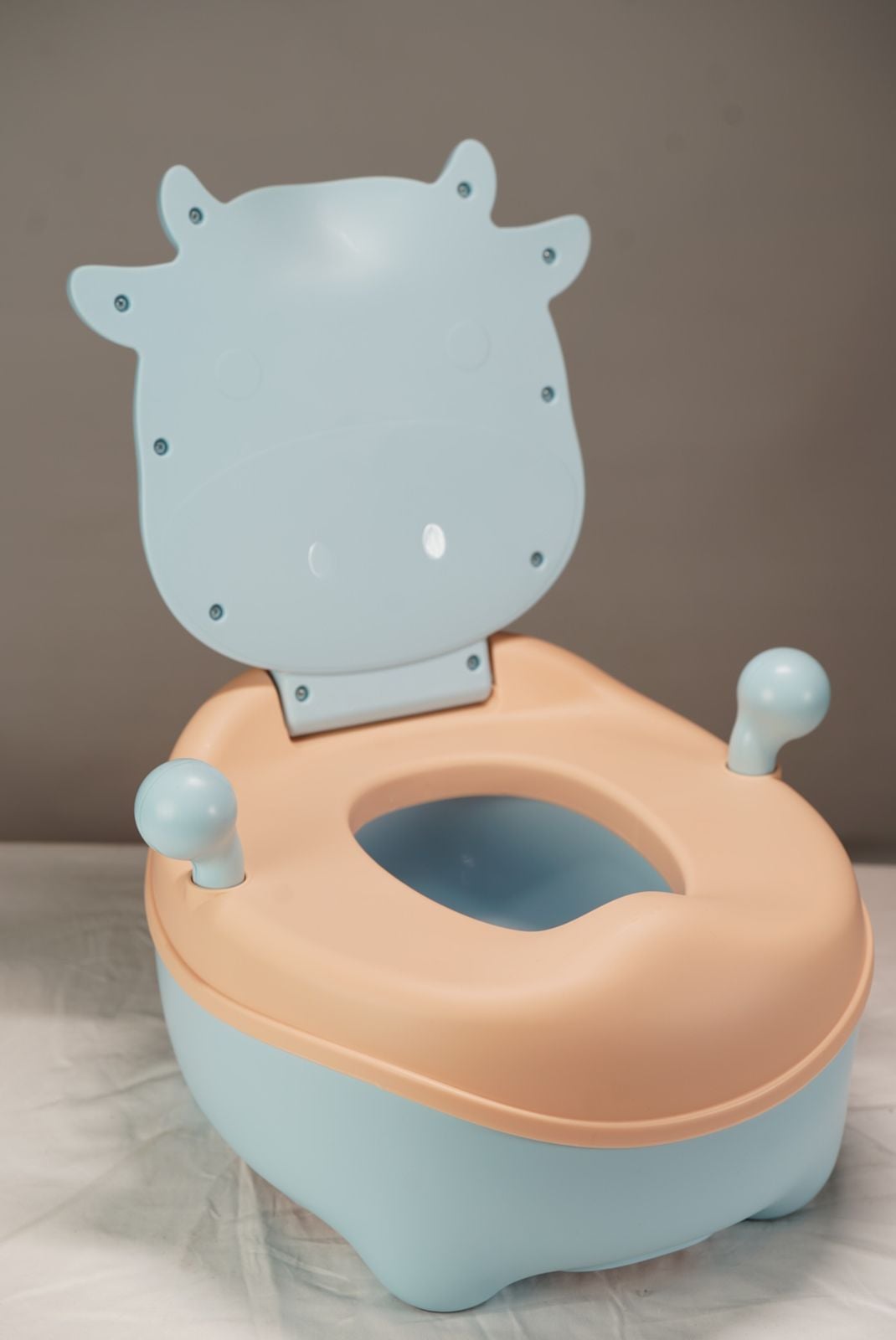 PELELA BJ HOGAR BAÑO WC NIÑA INFANTIL VACA AZUL - 2