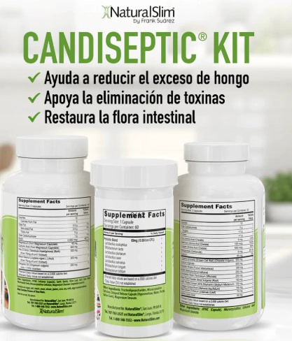 NATURALSLIM CANDISEPTIC® KIT – LIMPIEZA DE CANDIDA ALBICANS - 2