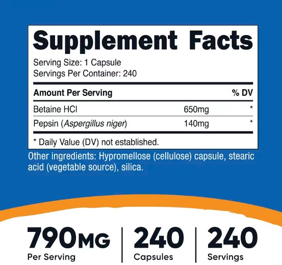 NOW FOODS GABA 750 MG | 200 CAPSULAS VEGANAS - 3