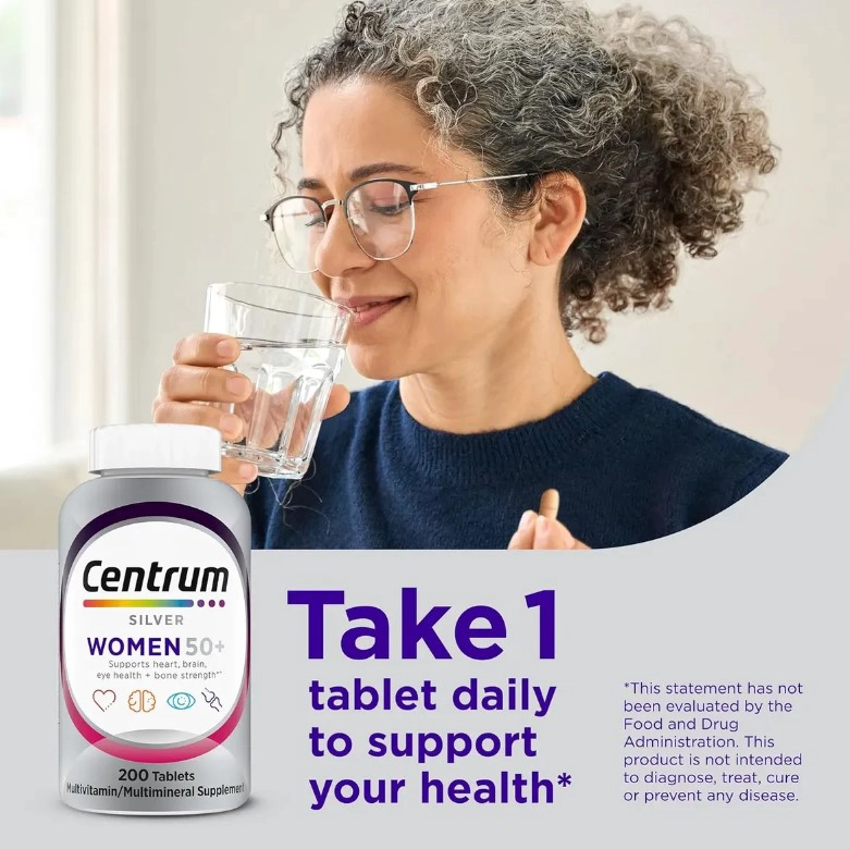CENTRUM SILVER WOMEN 50+ | MULTIVITAMINICO PARA MUJERES - 2