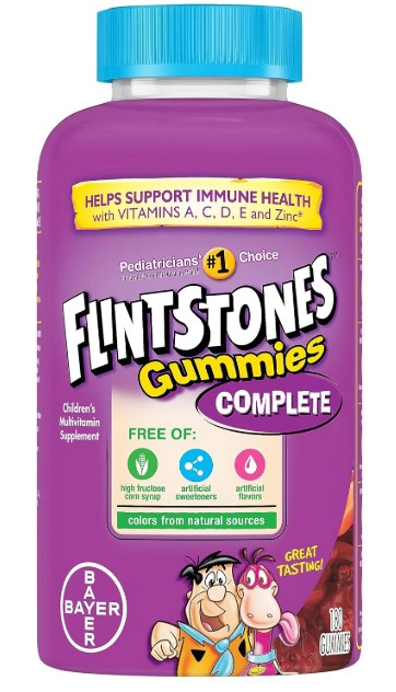 MULTIVITAMINICO FLINTSTONES COMPLETE CHILDREN'S | 180 GOMITAS - 1