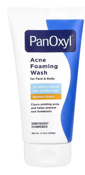 PANOXYL ACNE FOAMING WASH MAXIMA POTENCIA | LIMPIADOR ESPUMOSO PARA ROSTRO Y CUERPO | 156 G - 1