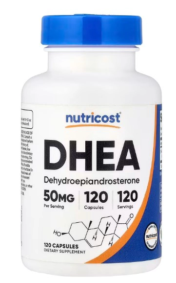 NUTRICOST, DHEA, 50 MG, 120 CAPSULES - 1