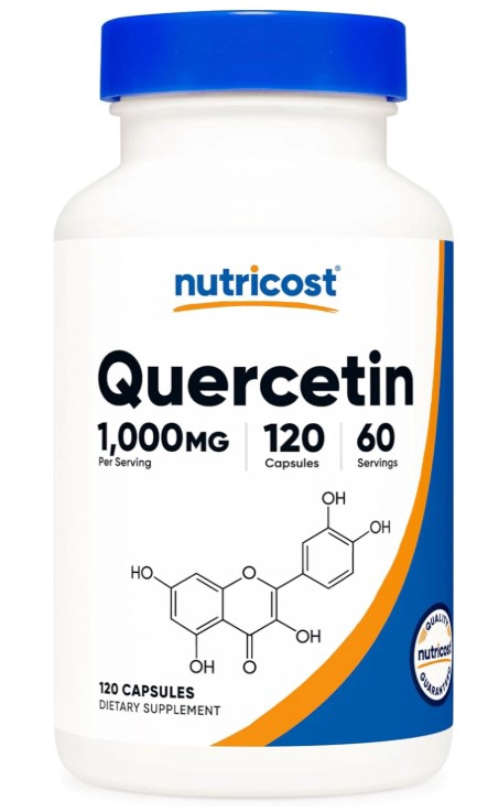 NUTRICOST QUERCETIN 500 MG – 120 CAPSULAS - 1