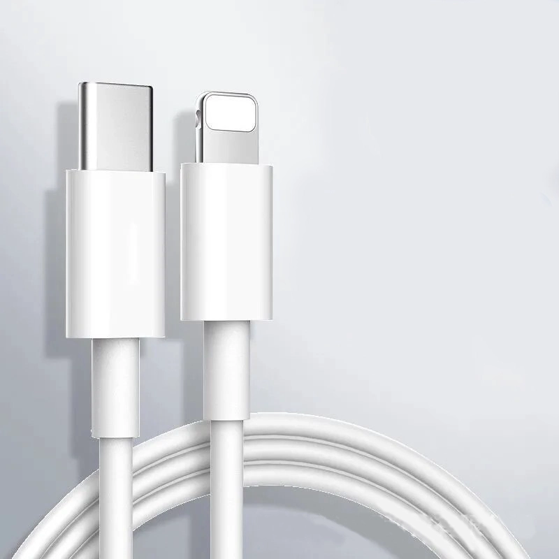 CARGADOR IPHONE IPAD 18W CARGA RÁPIDA + USB-C A LIGHTNING - 2