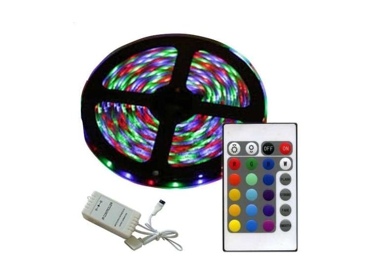 CINTA LUZ LED GOSHGG GOSHH TIRA 5 METROS RGB MULTICOLOR + CONTROL MULTICOLOR - 1