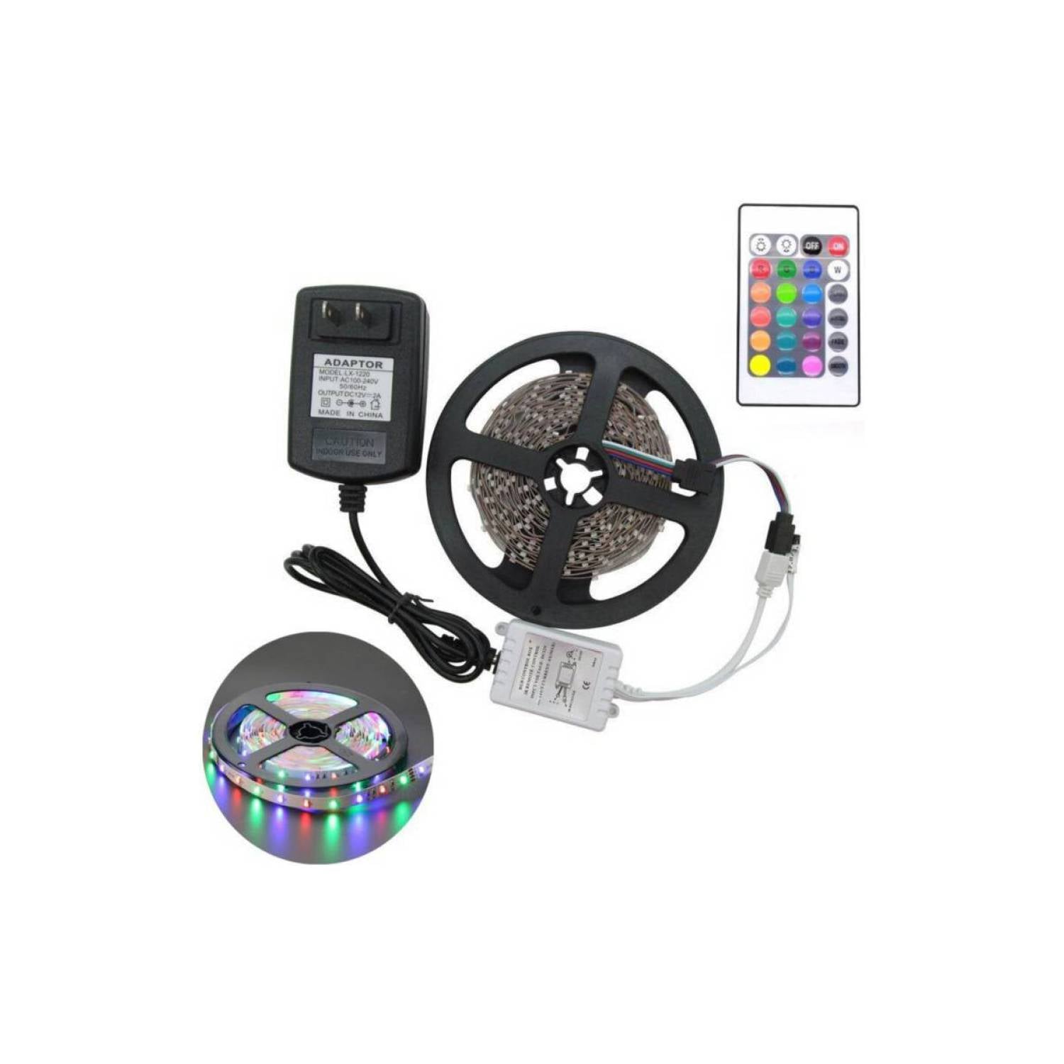 CINTA LUZ LED GOSHGG GOSHH TIRA 5 METROS RGB MULTICOLOR + CONTROL MULTICOLOR - 3