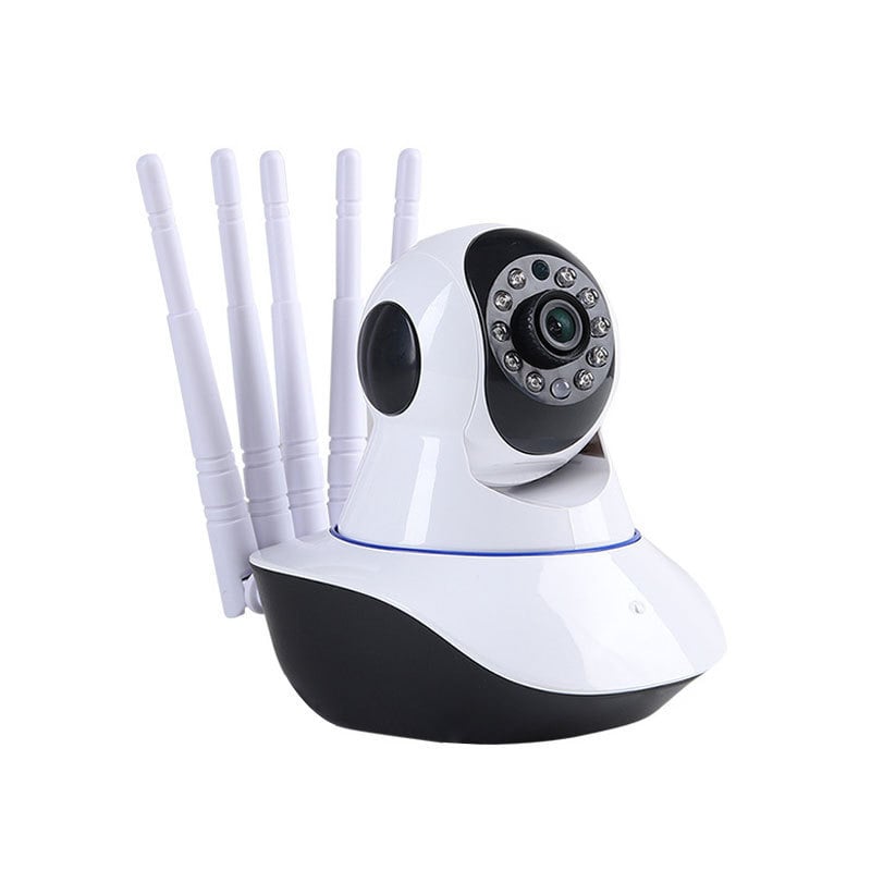CAMARA GOSHGG GOSHH SEGURIDAD IP WIFI 5 ANTENAS 360° BLANCA BLANCO - 2