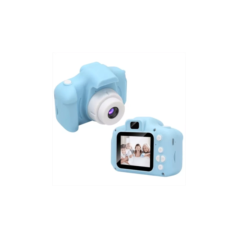 MINI CÁMARA FOTOGRÁFICA DIGITAL PARA NIÑOS | CELESTE - 2