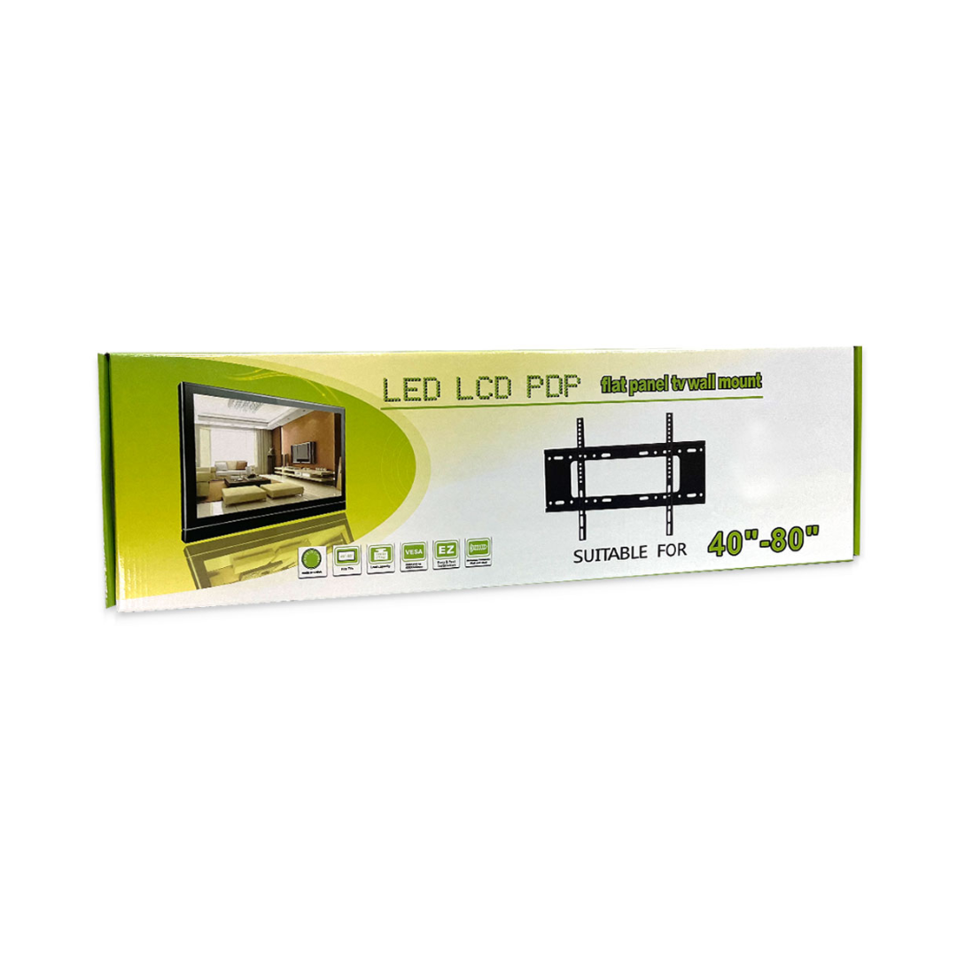 SOPORTE GOSHGG FIJO PARA TV DE 40 A 80 PULGADAS NEGRO - 2
