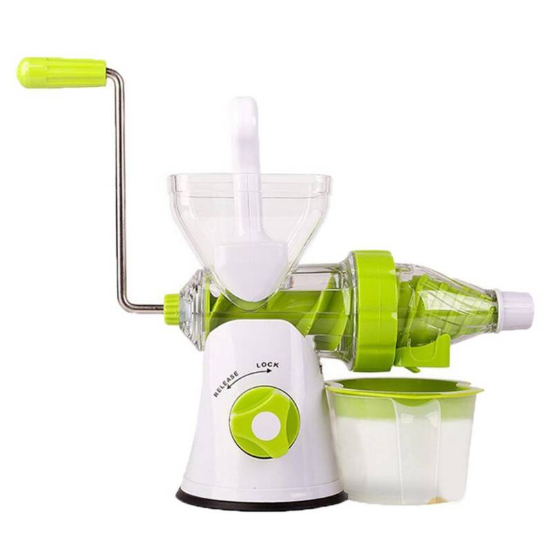 EXPRIMIDOR MANUAL PORTÁTIL MULTIFUNCIÓN FRUTAS Y VERDURAS - 1