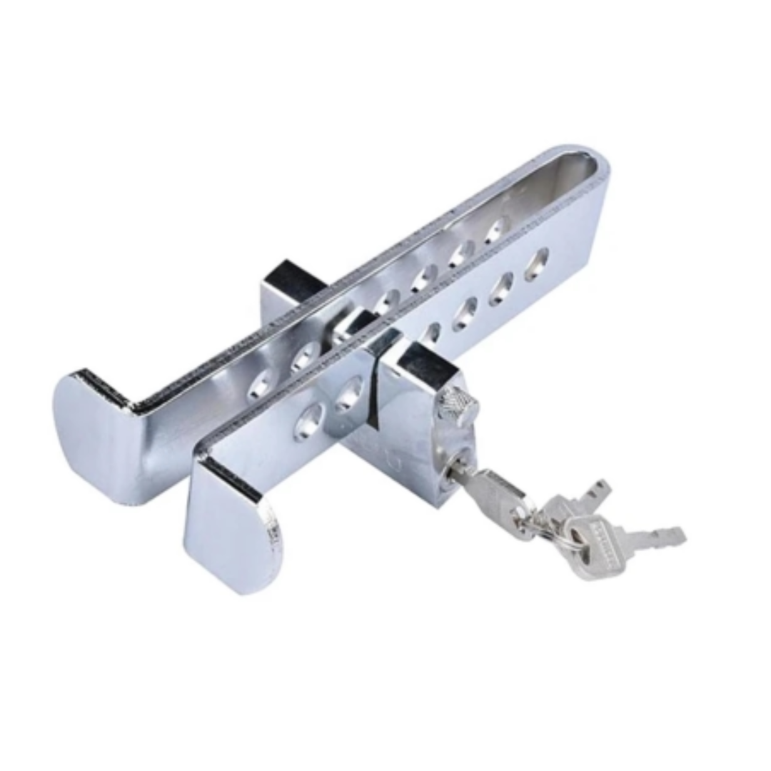 TRABA PEDAL GOSHGG CANDADO LLAVES SEGURIDAD AUTO - 2