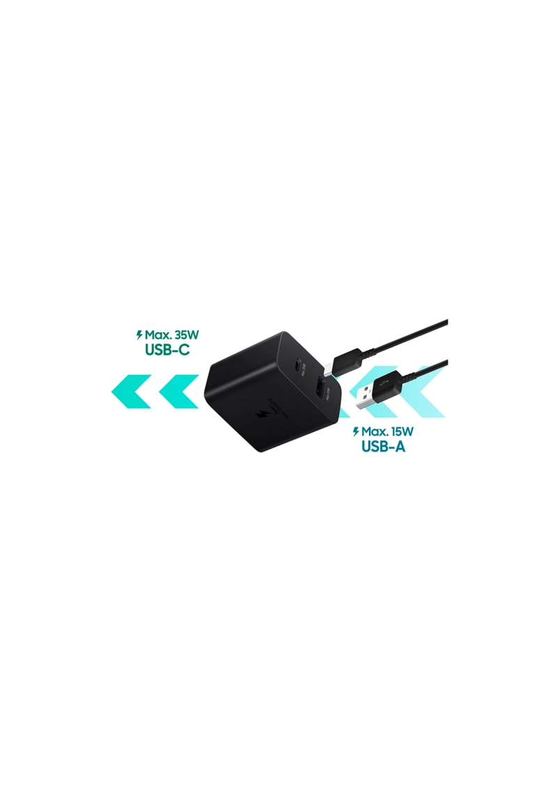 CARGADOR FAST CHARGING SAMSUNG 35W | Negro - 2
