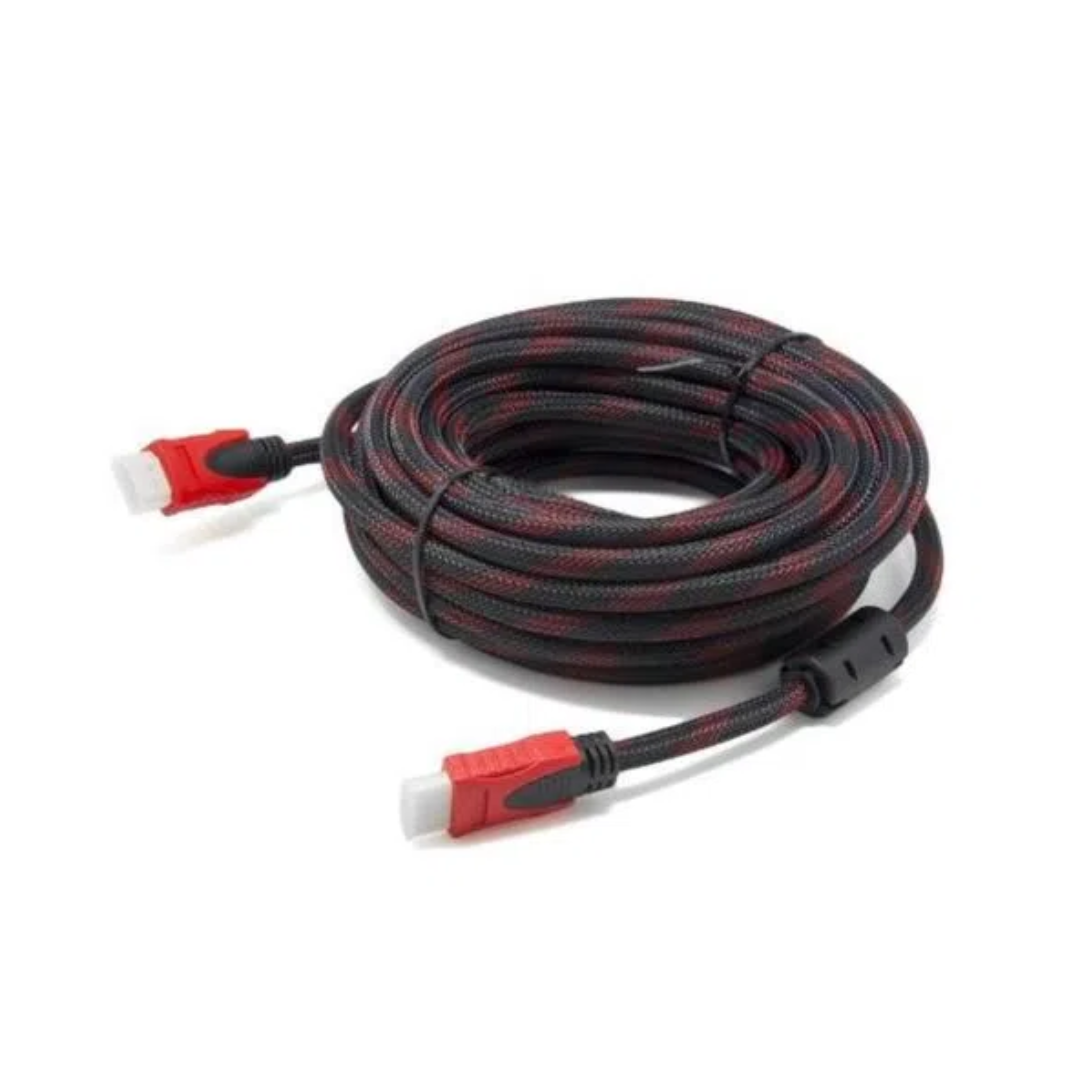 CABLE HDMI GOSHGG 4K DE 15 METROS PROTEGIDO NEGRO - 1