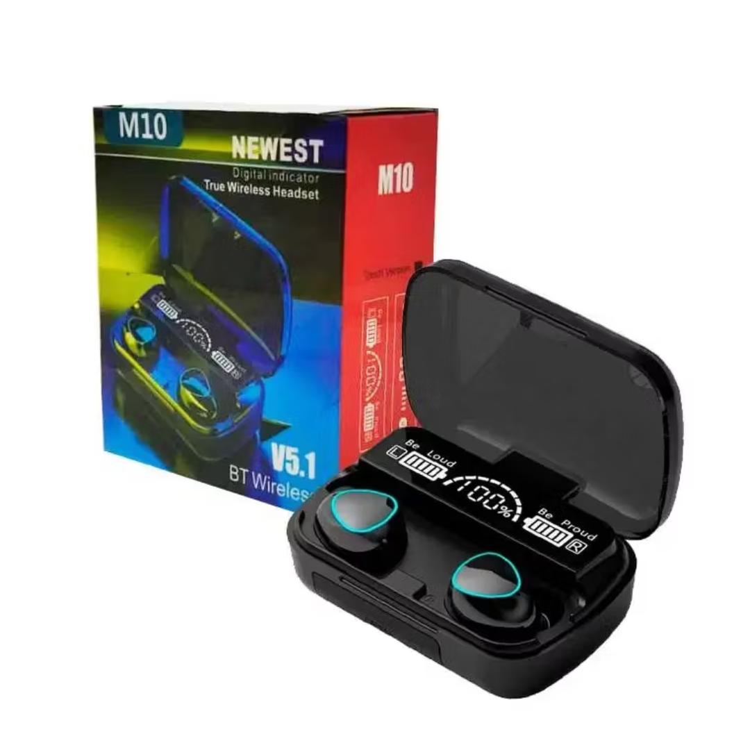 AUDÍFONOS GOSHGG IN EAR GOSHH M10 BLUETOOTH NEGRO - 2