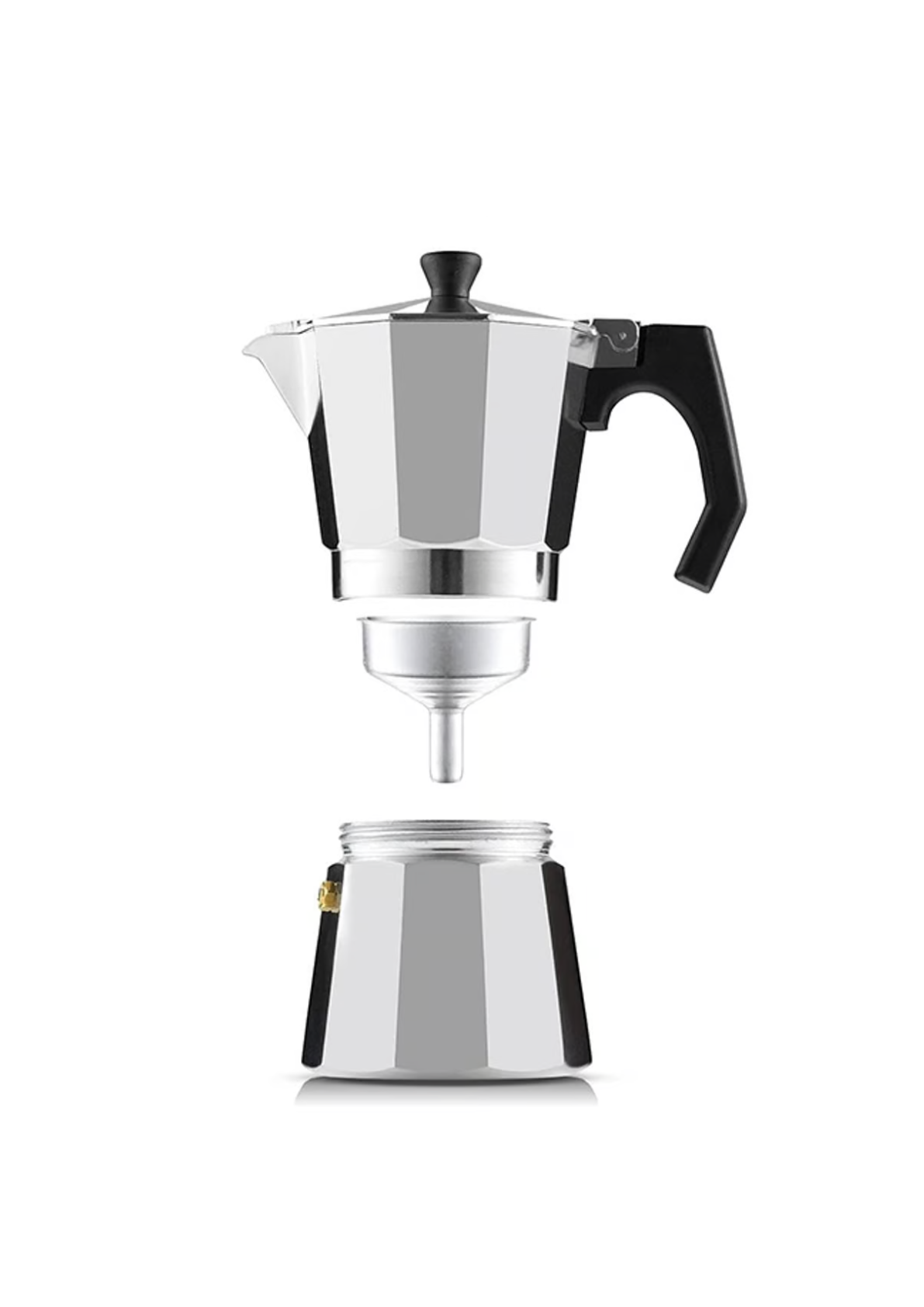 CAFETERA ITALIANA 450ML 9 TAZAS ESPRESSO ACERO INOXIDABLE - 2