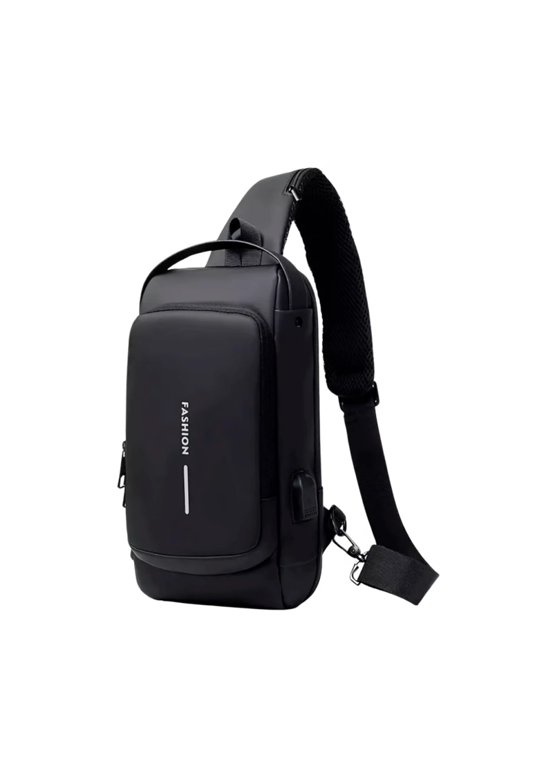 MOCHILA VIAJE BANANO DE HOMBRE IMPERMEABLE Y ANTIRROBO - 1