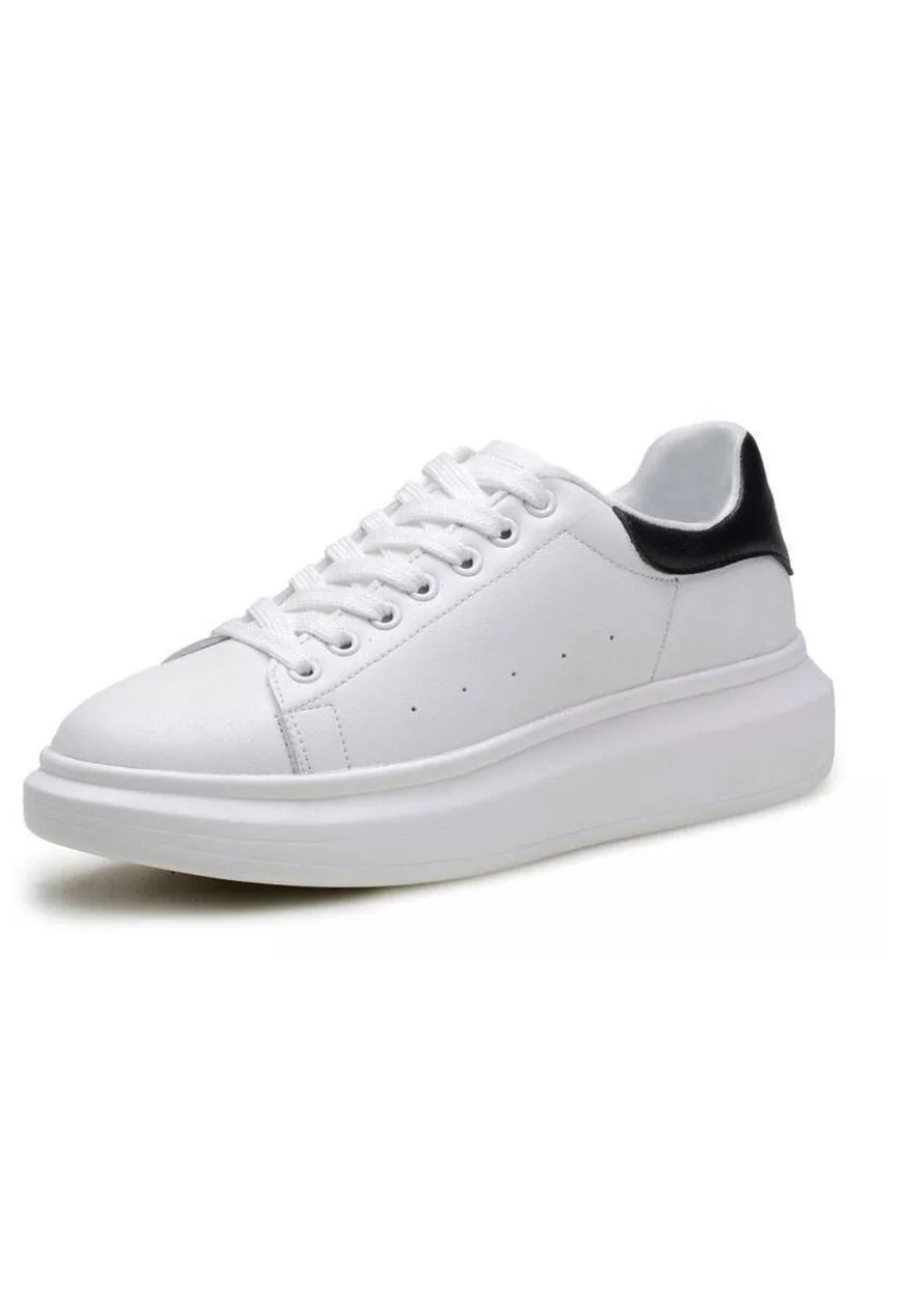 ZAPATILLAS CABALLERO CASUAL URBANA BLANCAS - 1