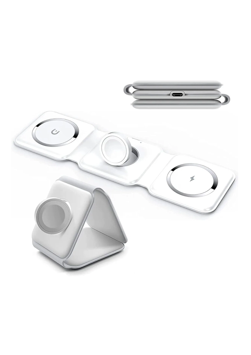 CARGADOR RAPIDO INALAMBRICO MAGSAFE COMPATIBLE CON IPHONE - 1