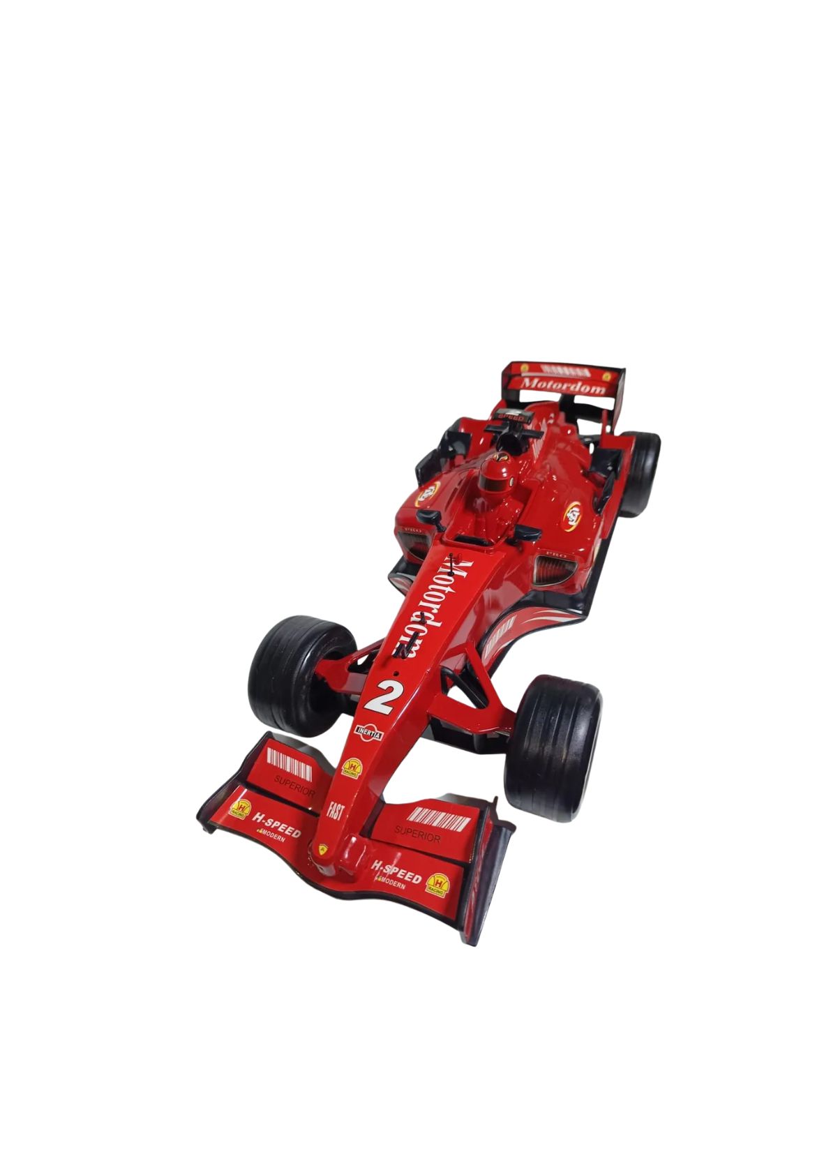 AUTO FORMULA 1 DE JUGUETE A FRICCION CON SONIDO REALISTA FORMULA 1 ROJO - 4