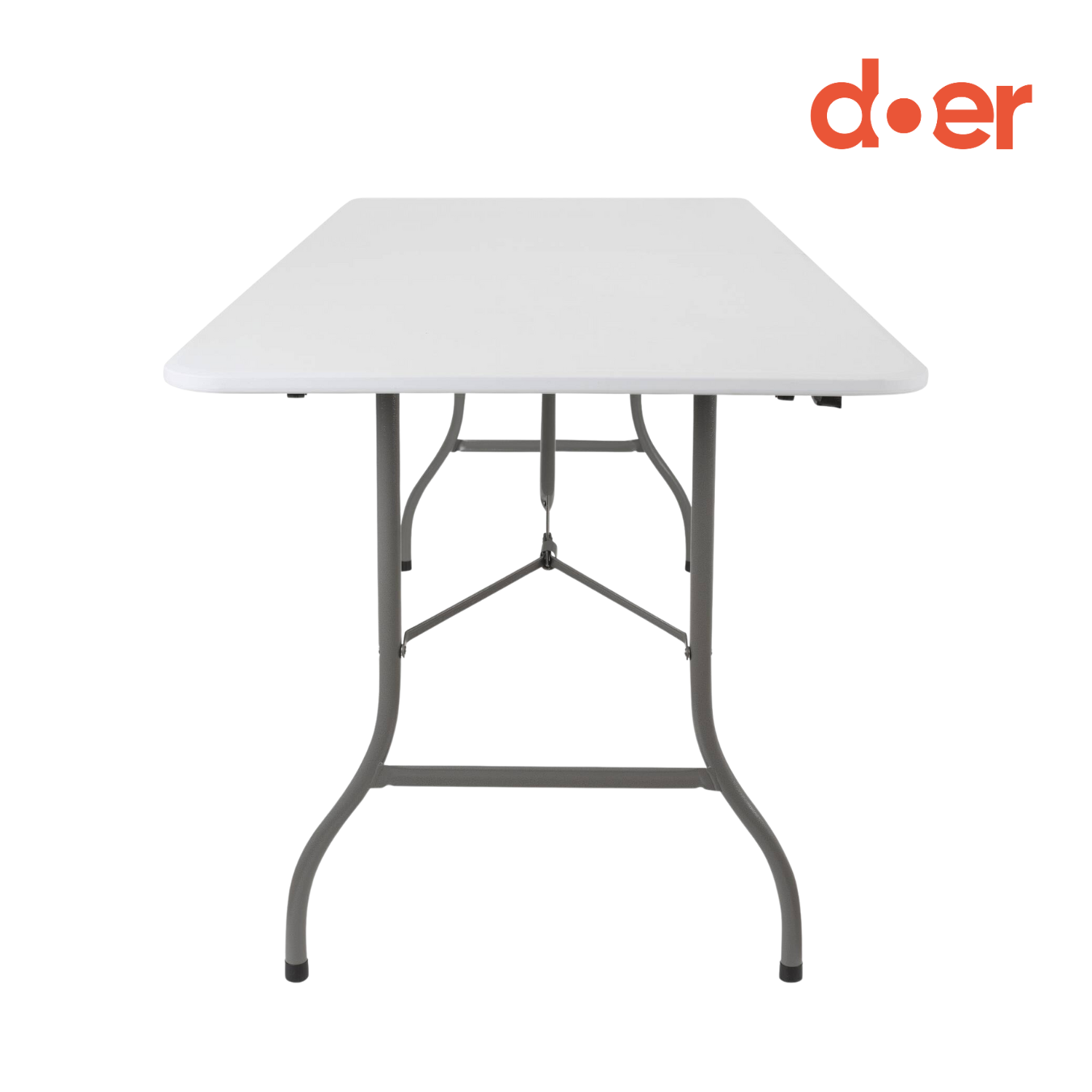 MESA PLEGABLE FOLDAWAY TIPO MALETA 180X74CMS - 1
