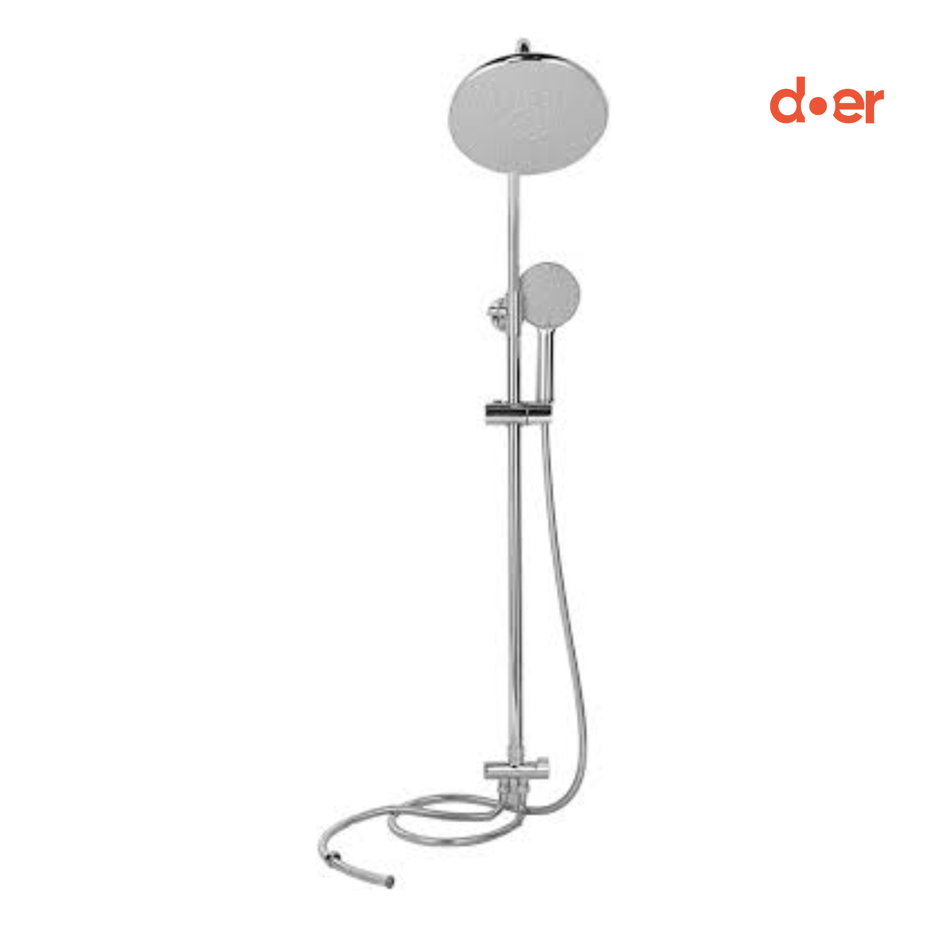 COLUMNA DE DUCHA CON DUCHADOR CROMO - 1