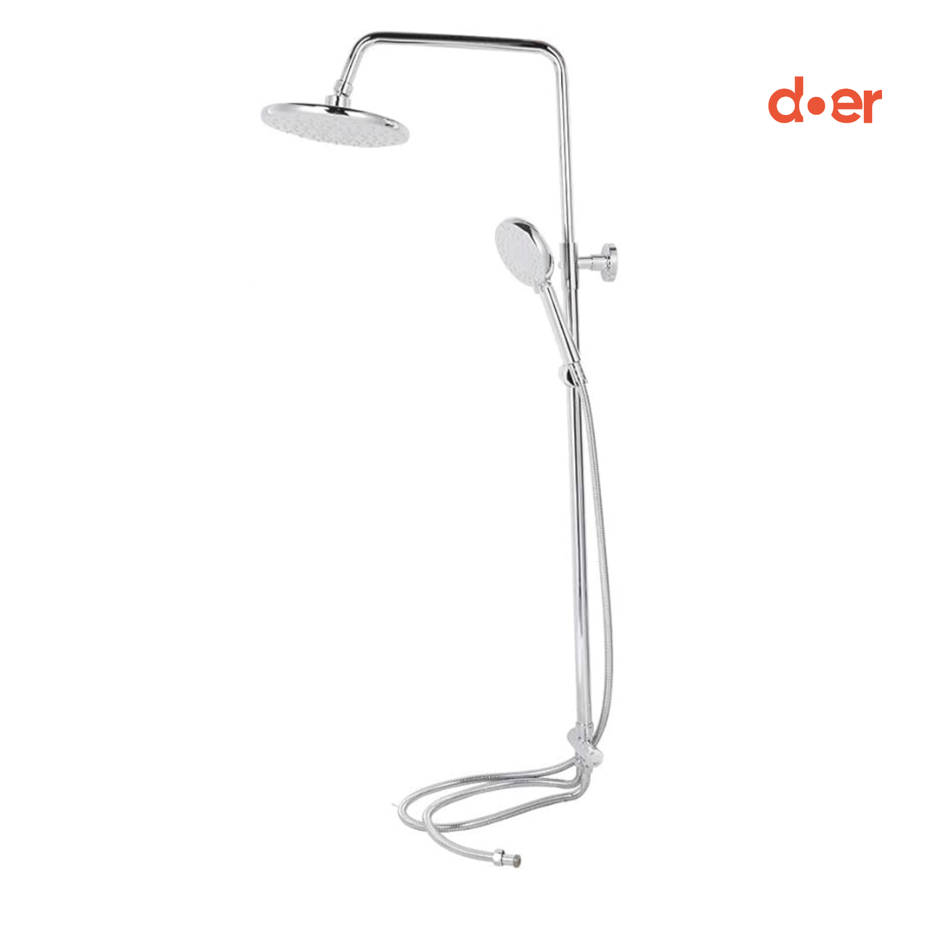 COLUMNA DE DUCHA CON DUCHADOR CROMO - 2