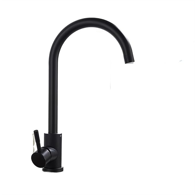 LLAVE MONOMANDO DOER COCINA TIPO BAR MARAYES NEGRO - 1