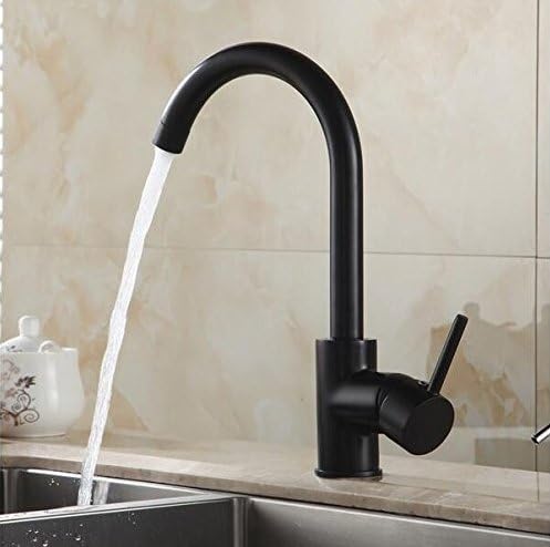 LLAVE MONOMANDO DOER COCINA TIPO BAR MARAYES NEGRO - 4
