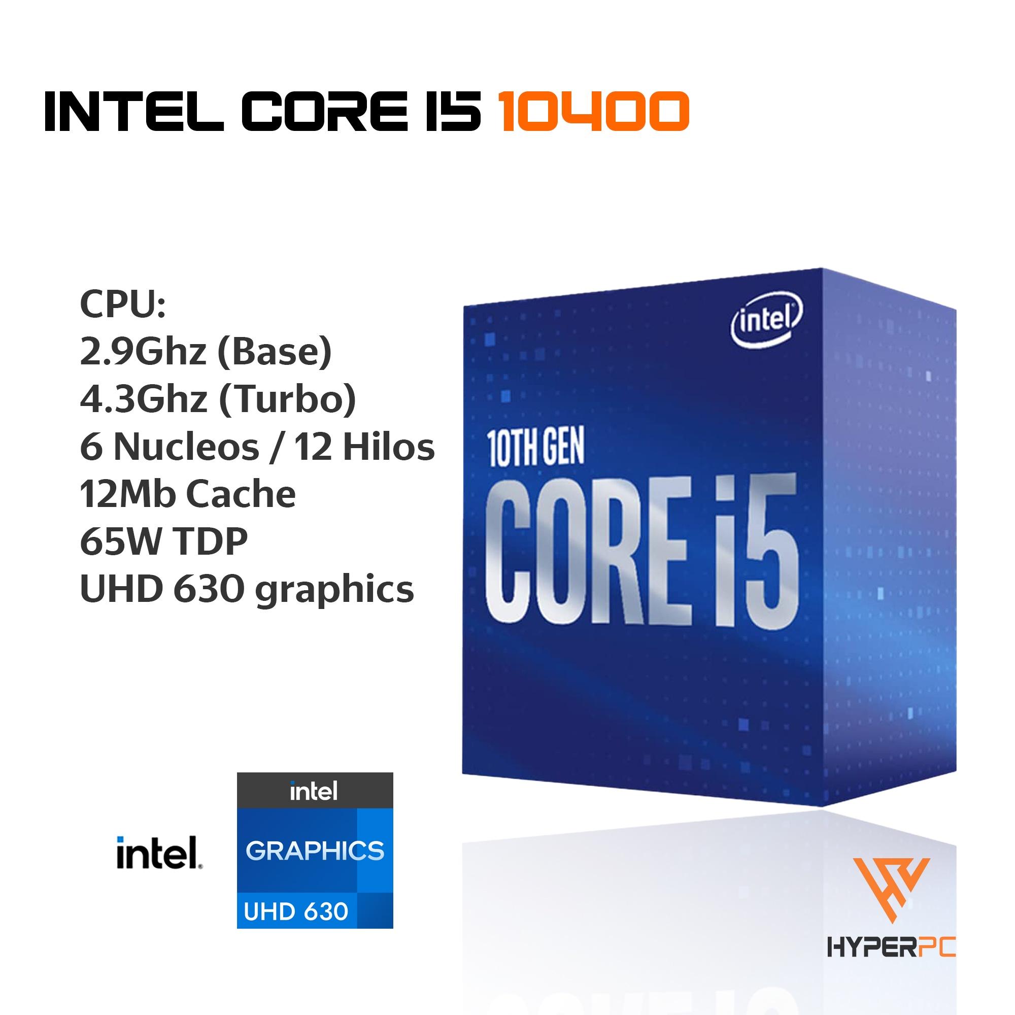 I5 10400 Uhd 630 Ghz Intel Uhd Graphics 630 I5 10400 Core I5 10400