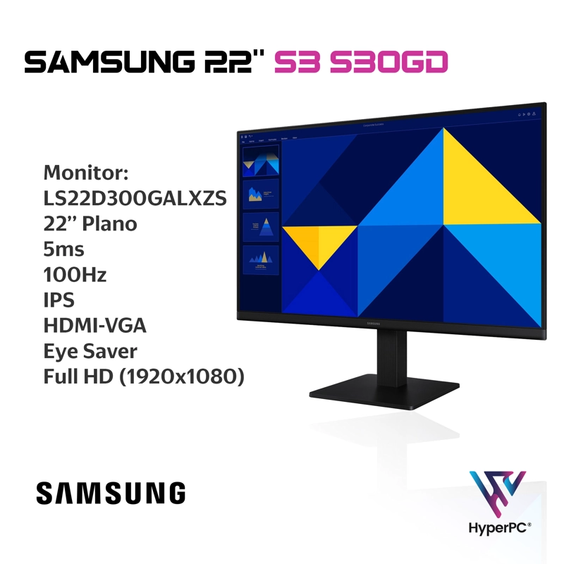 PC MINI + MONITOR 22 + PERIF: AMD RYZEN 5 5600GT 16GB 1TB VEGA WIFI - 3