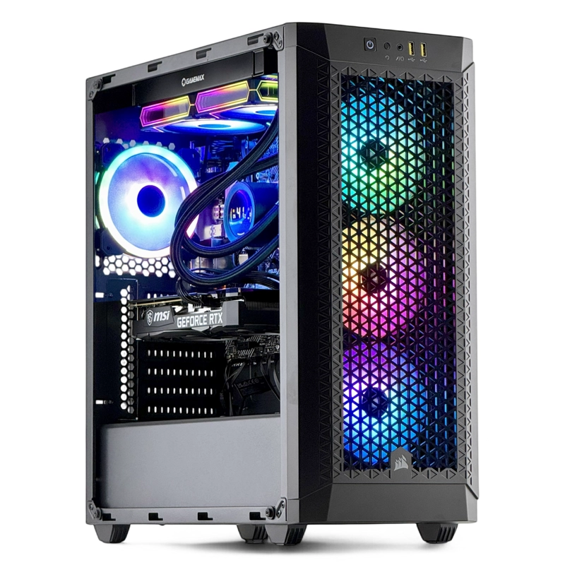 PC GAMER INTEL CORE I5 14400 32GB DDR5 2TB RTX 3050 WIFI - 1