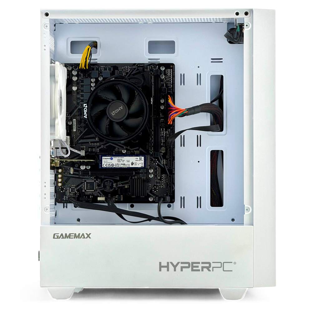 PC GAMER EN COLOR BLANCO AMD RYZEN 7 8700G 16GB DDR5 500GB RADEON 780M WIFI - 2
