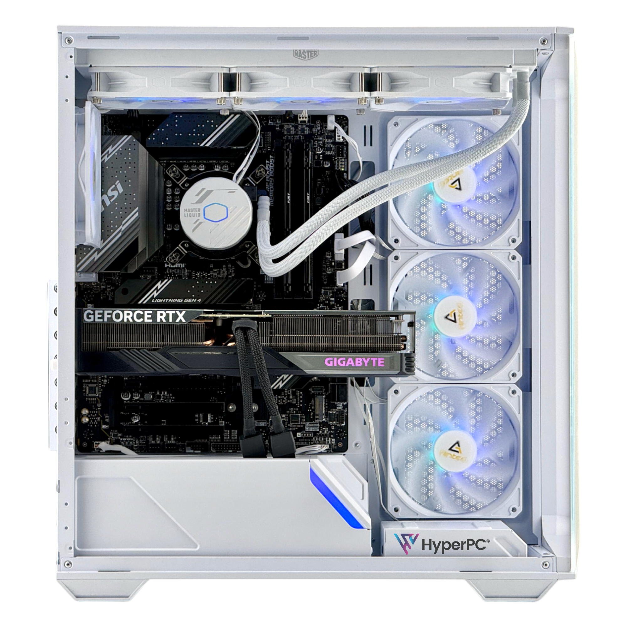 PC GAMER EN COLOR BLANCO AMD RYZEN 7 8700 32GB 2TB RTX 5060 TI 16GB WIFI - 2