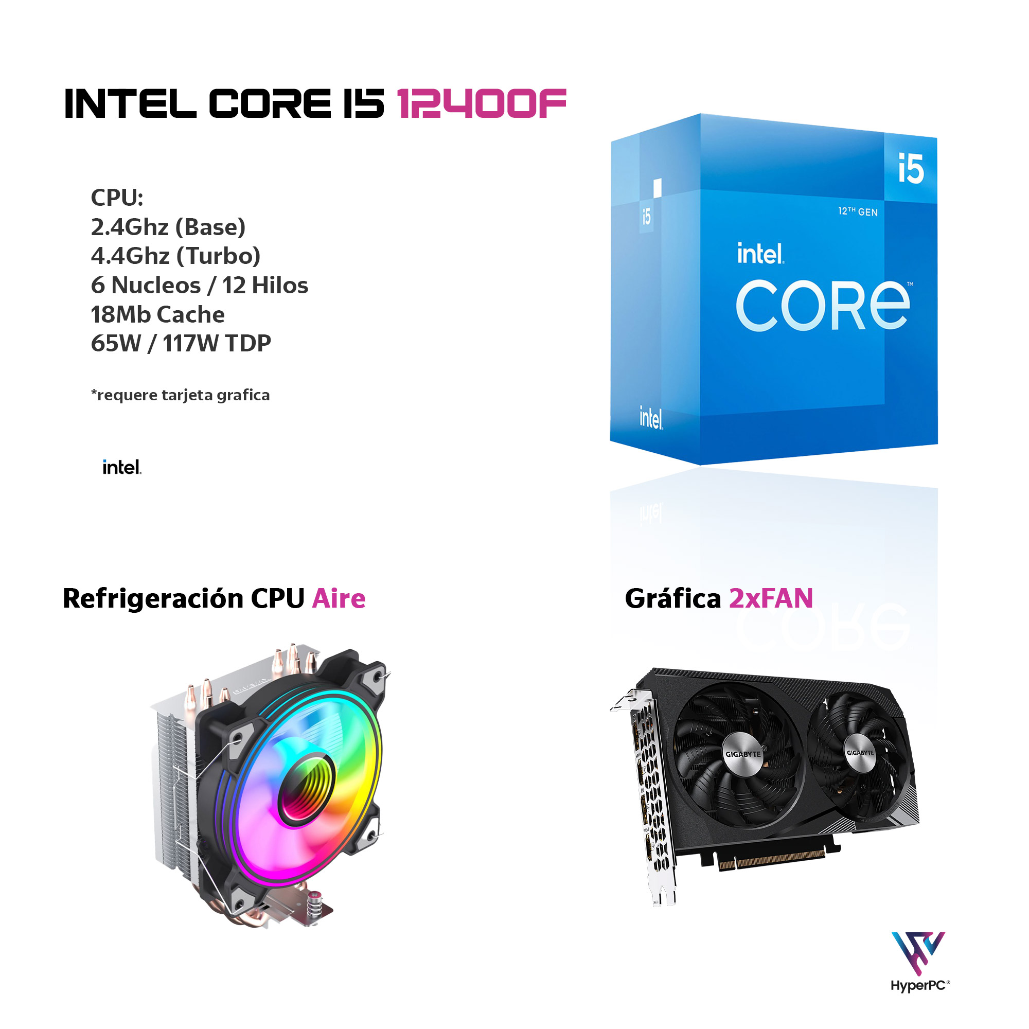 PC WORKSTATION FOTO PRO INTEL CORE I5 12400F 64GB DDR5 2TB RTX 5060 TI - 3