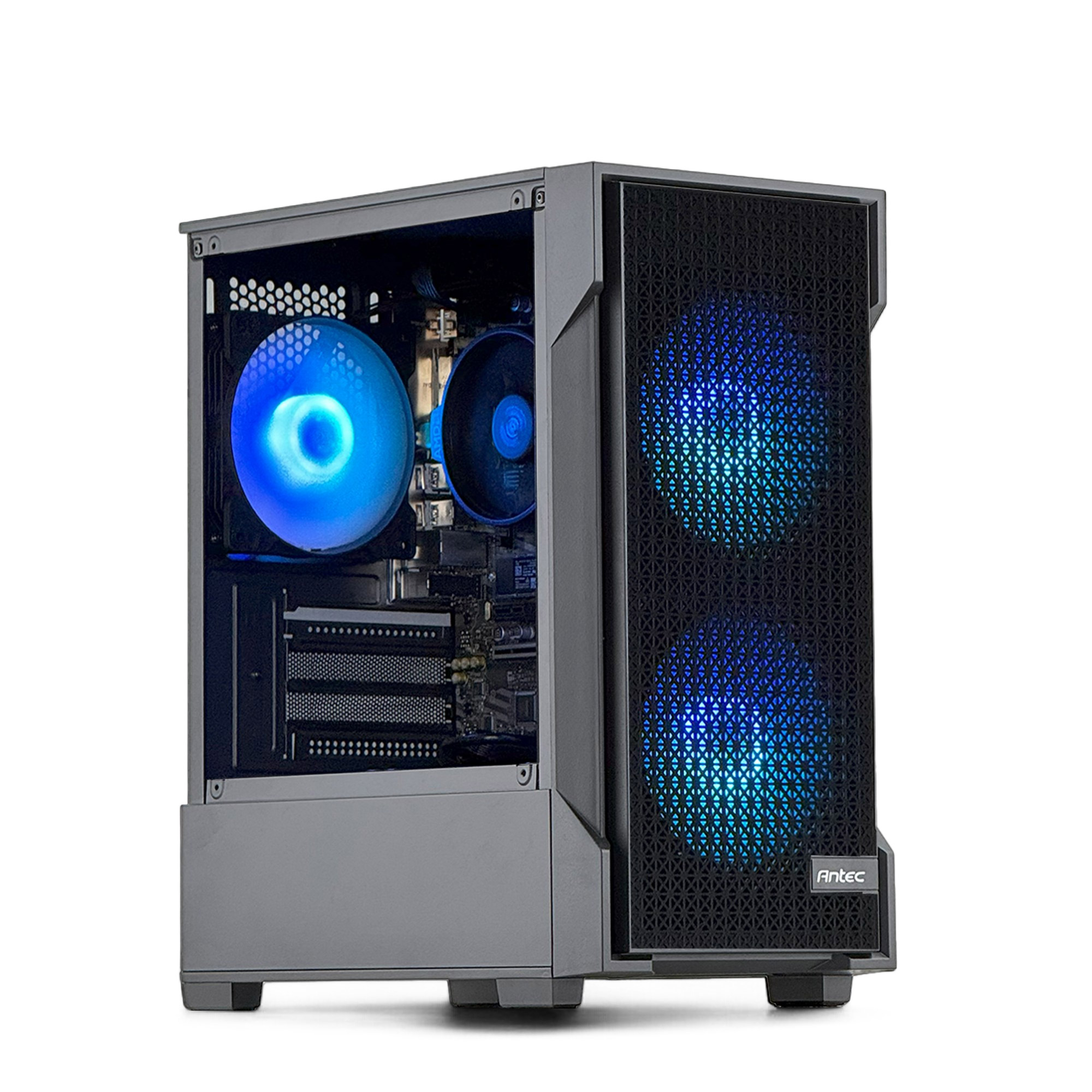 PC GAMER + MONITOR 24 + PERIF: INTEL CORE I3 14100 16GB 1TB UHD 730 - 2
