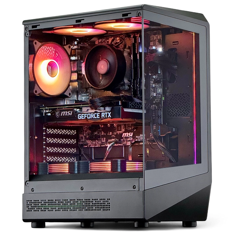 PC GAMER AMD RYZEN 5 5500 32GB 2TB RTX 3050 WIFI - 1