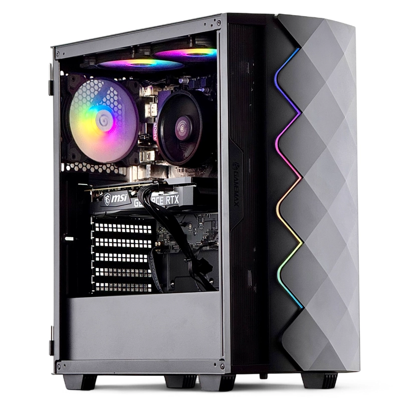 PC GAMER AMD RYZEN 5 5500 16GB 1TB RTX 5050 WIFI - 1