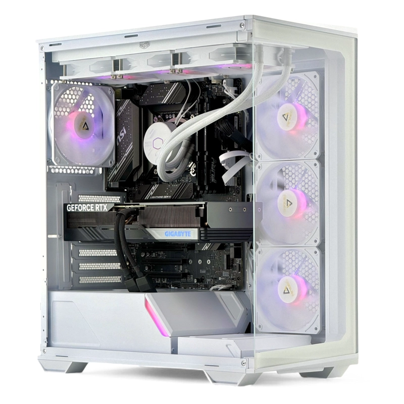 PC GAMER BLANCO INTEL CORE I9 14900KF 32GB DDR5 1TB RTX 5080 16GB - 1