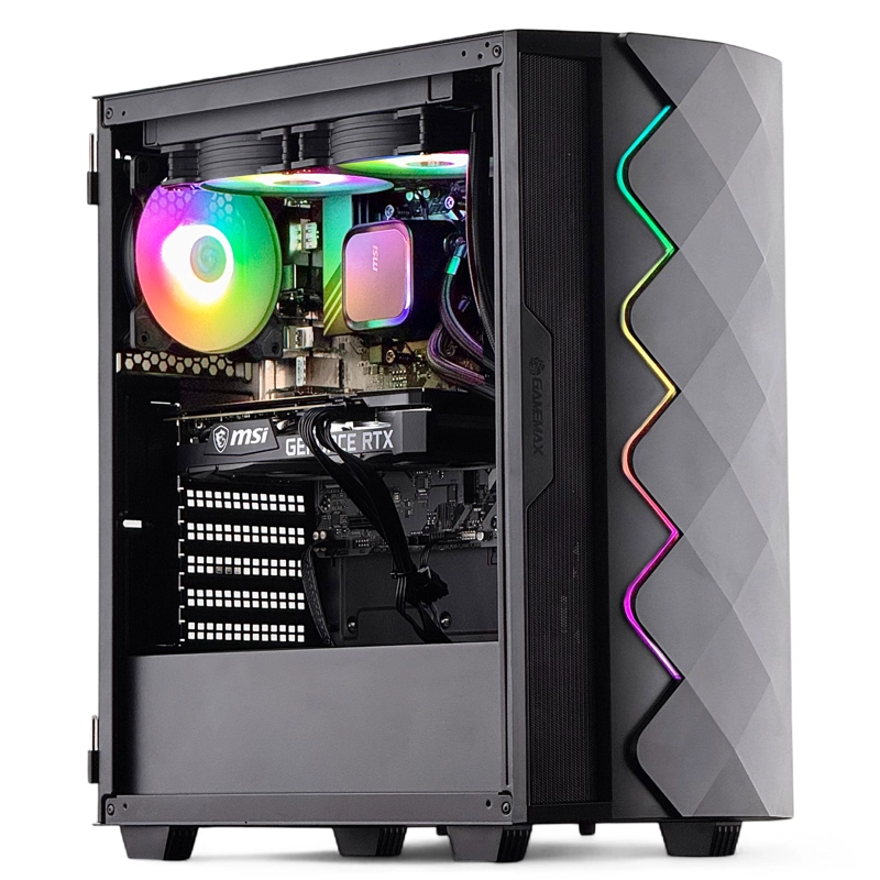 PC GAMER AMD RYZEN 7 8700 32GB DDR5 1TB RTX 5060 TI WIFI - 1