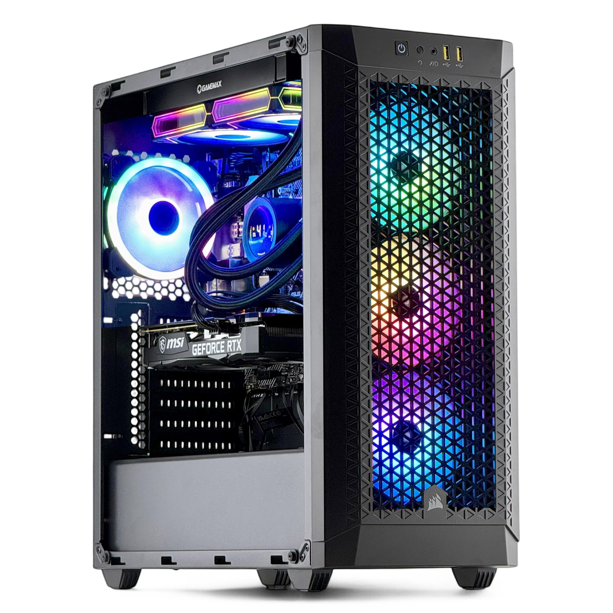PC GAMER INTEL CORE I5 14400 32GB DDR5 2TB RTX 5060 TI WIFI - 1