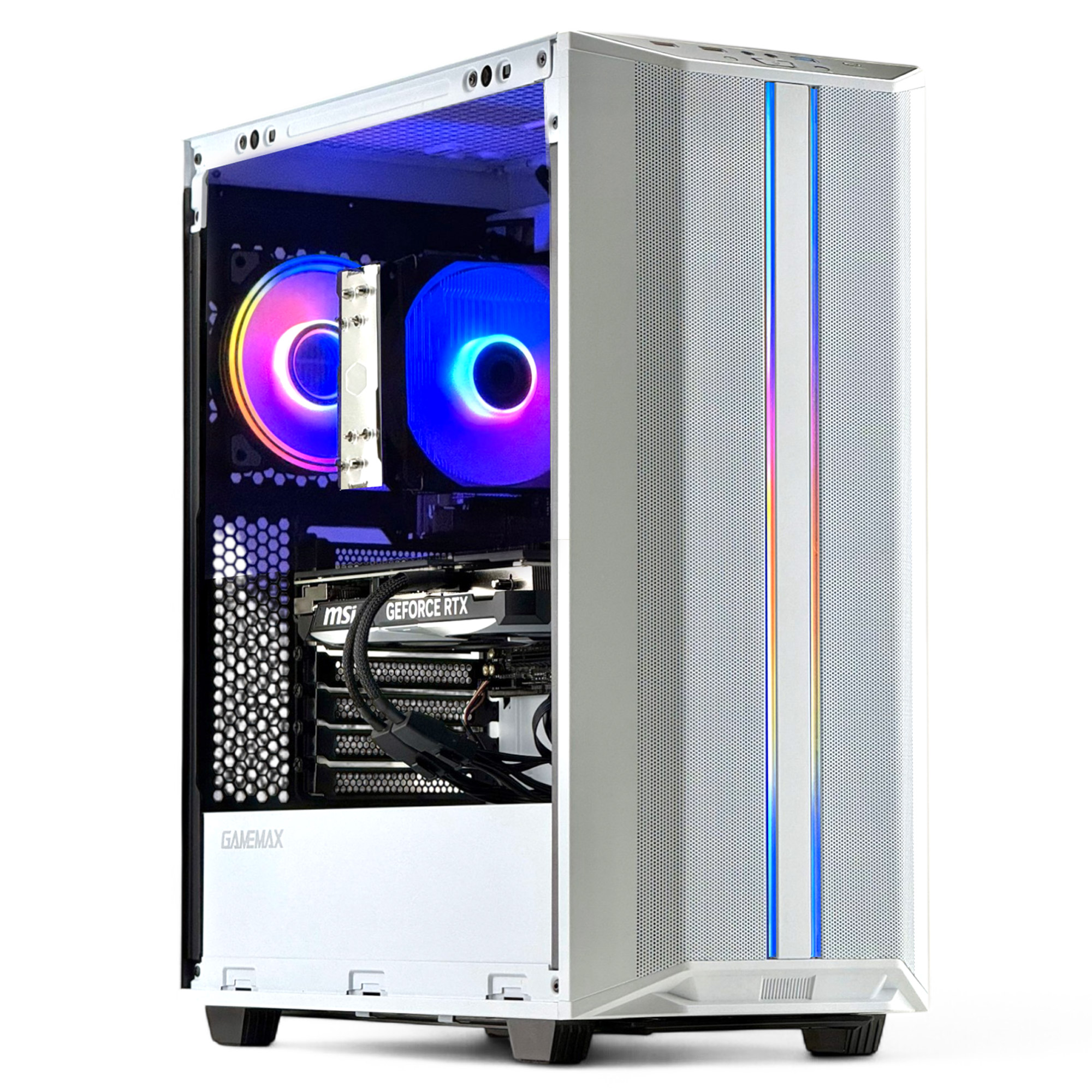 PC GAMER BLANCO INTEL CORE I7 12700 32GB DDR5 1TB RTX 5060 TI WIFI - 1