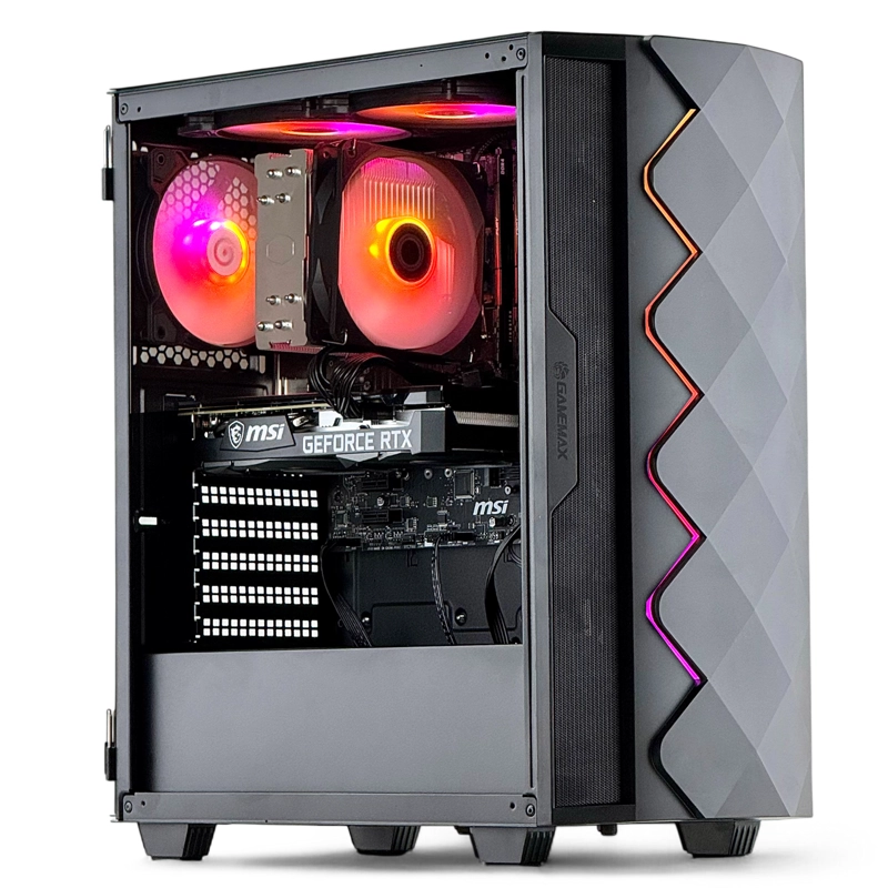 PC GAMER AMD RYZEN 7 9700X 32GB DDR5 1TB RTX 5060 WIFI AIR - 1