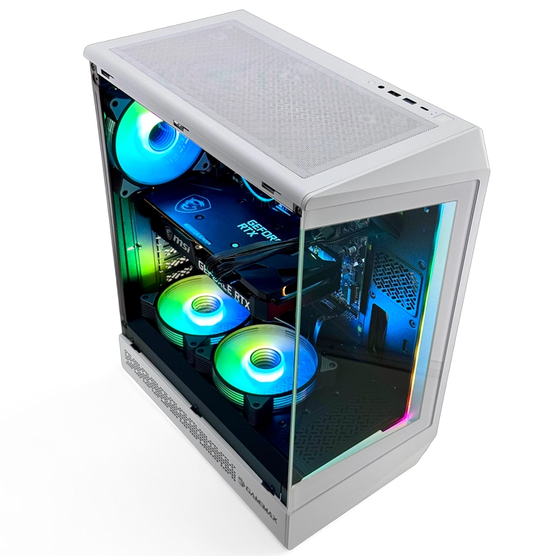 PC GAMER BLANCO AMD RYZEN 5 8400F 32GB DDR5 2TB RTX 5060 WIFI - 4